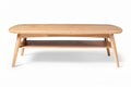 **Moderne houten salontafel met onderrek**
